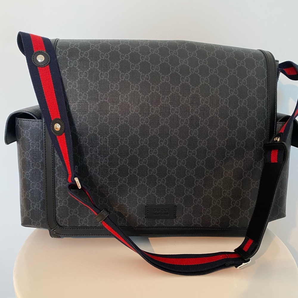 Gucci GG Supreme Diaper Bag - Picture 1 of 16